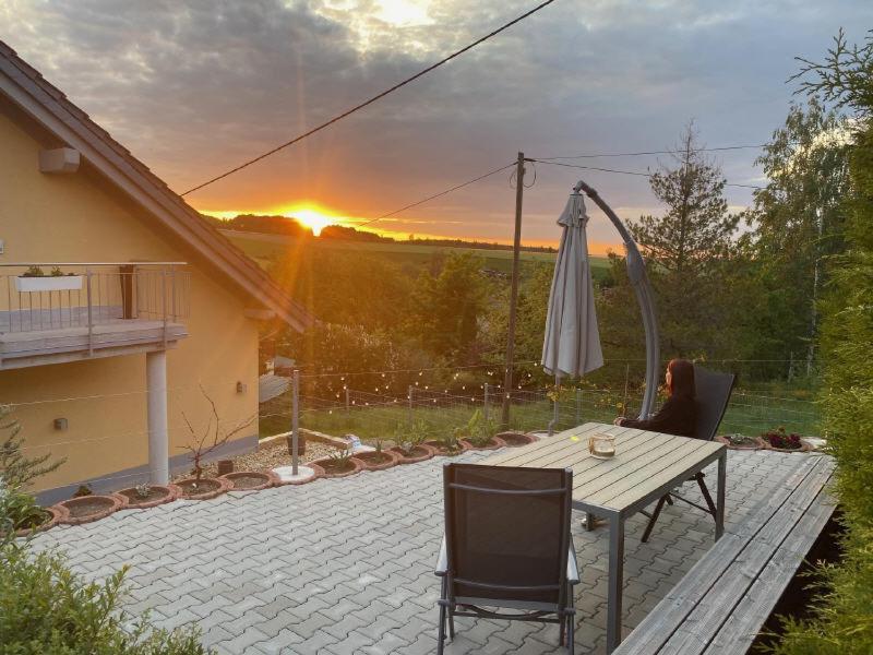 Ferienwohnung Im Erzgebirge Langenweissbach Bagian luar foto